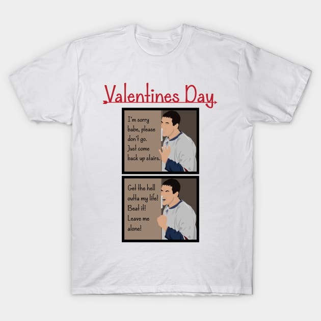 Typical Valentines Day T-Shirt by WinterWolfDesign